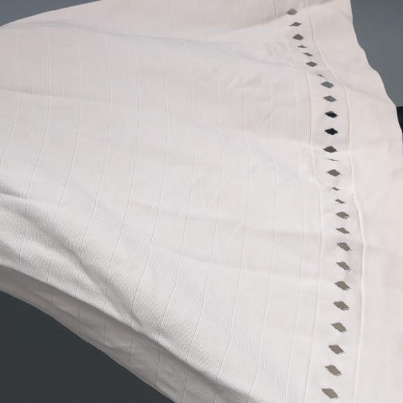 French Connection White Sleeveless Cutout Fit-and-Flare 'kai' 12 - Picture 6 of 11